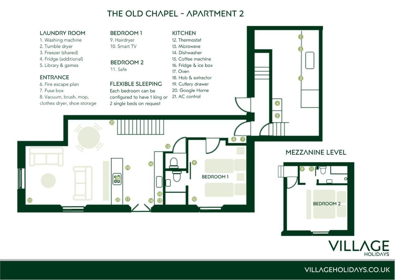 The Old Chapel Apartments Edwinstowe Exteriér fotografie