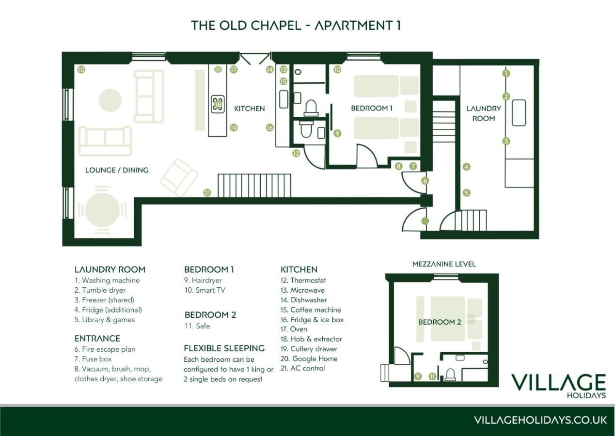 The Old Chapel Apartments Edwinstowe Exteriér fotografie